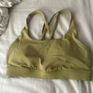 Lululemon sports bra- Bright Sage Green